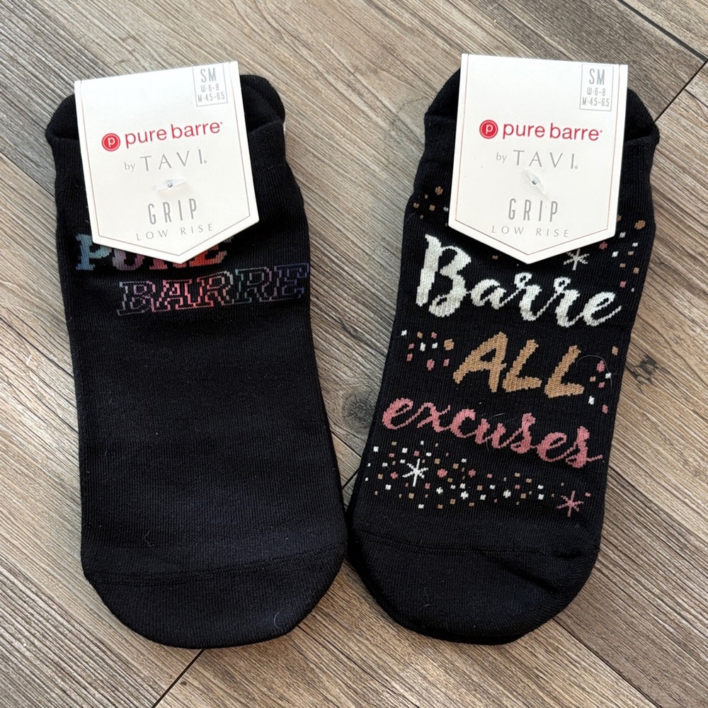 Pure Barre Grip Socks Lot of 2 | Size Small | New - Picture 13 of 13